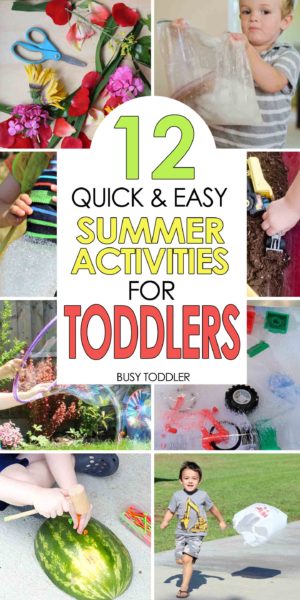 SUMMER ACTIVITIES FOR TODDLERS: 50+ awesome outdoor activitiies for toddlers and preschoolers; outdoor art activities; messy sensory activities; water play activities