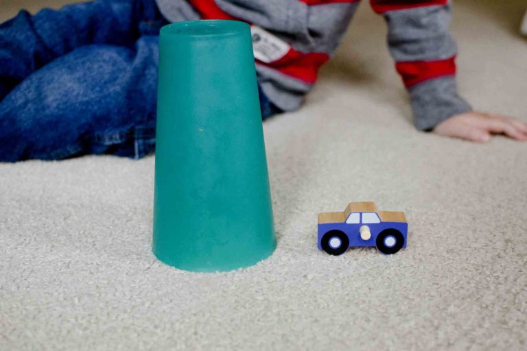 Position Words: The Over Under Game - Busy Toddler