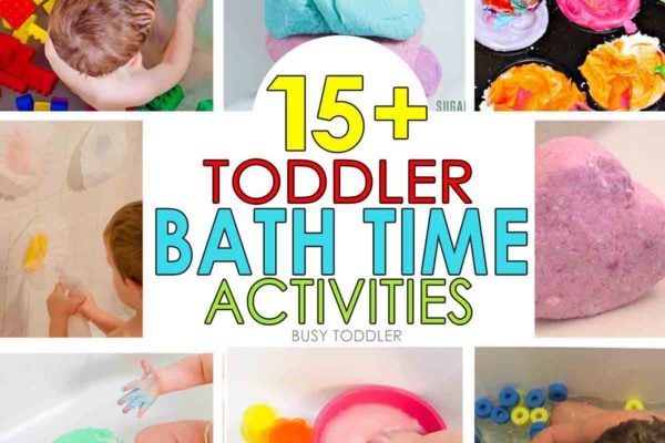 TODDLER BATH TIME: Spice up bath time and make it fun again with these 15 awesome ideas; toddler bath activities; preschool bath activities
