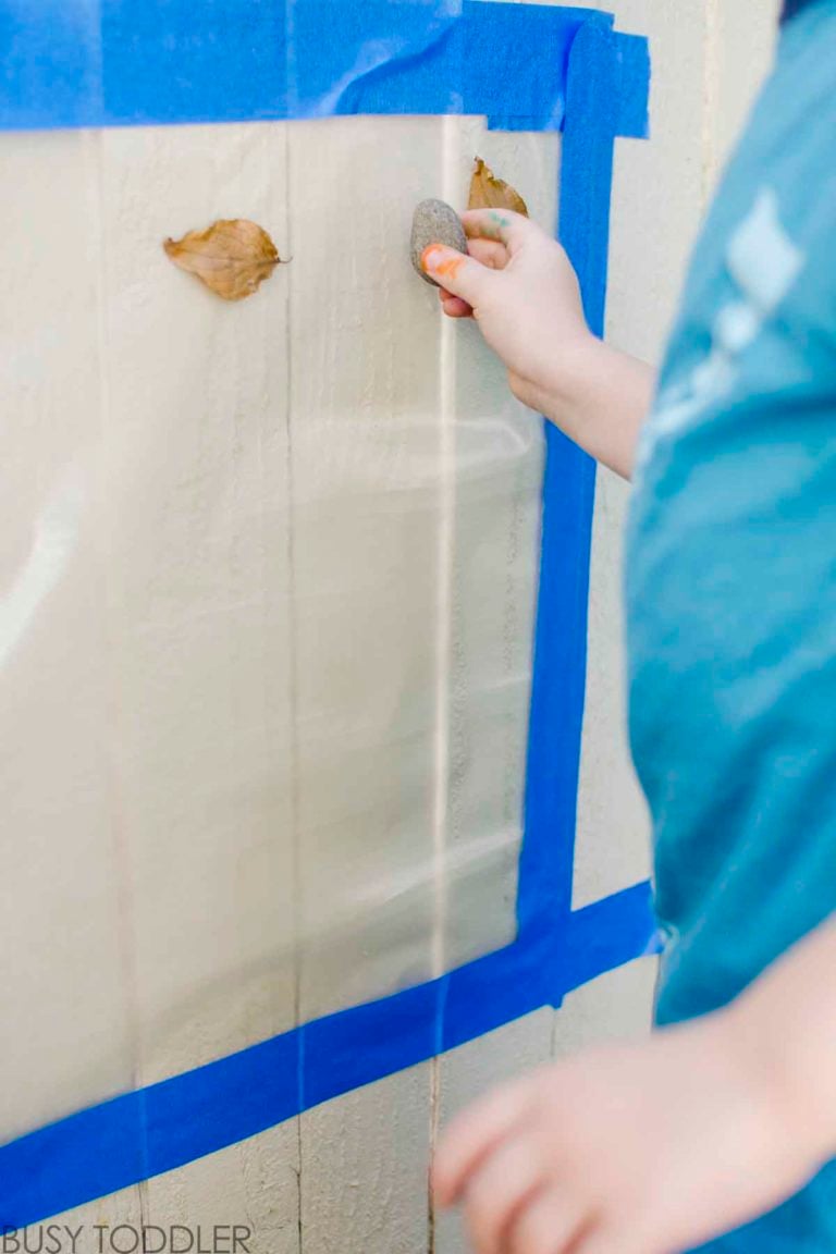 Outside Sticky Wall Busy Toddler