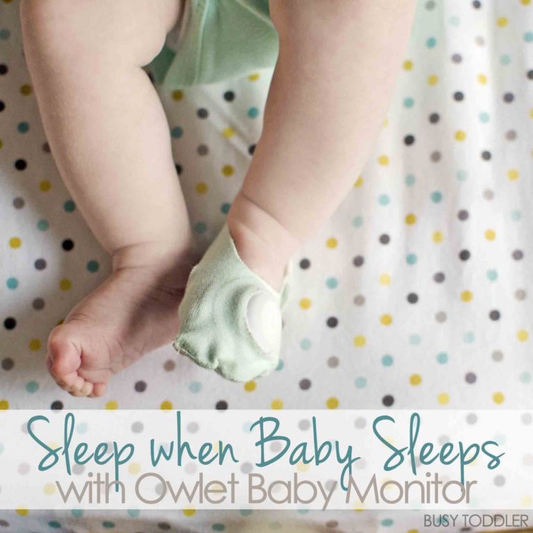 Sleep when Baby Sleeps with Owlet Busy Toddler