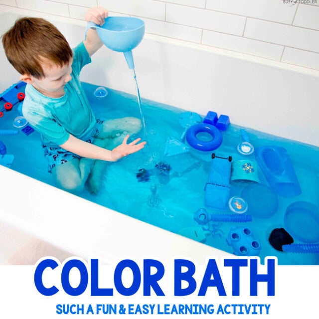 Bath Activities for Kids Busy Toddler