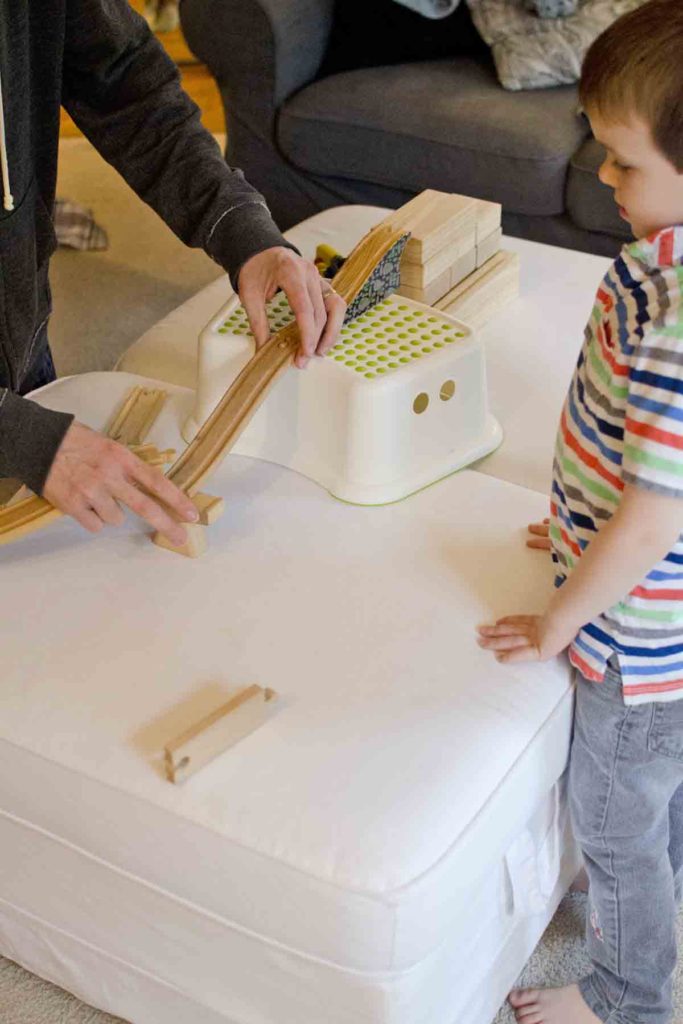 Train Track Skee Ball Busy Toddler