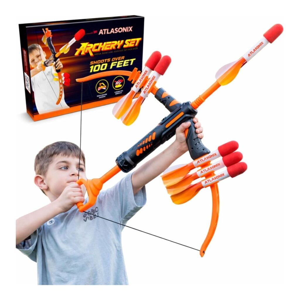 Image of kids bow and arrow toy.