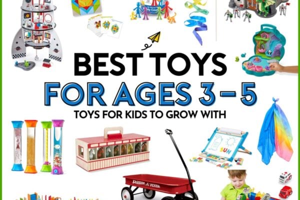 Best Toys for Ages 3-5: Toys for kids to grow with (image shows the best toys for preschoolers on a white background)