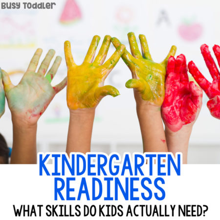 15+ Awesome Kindergarten Readiness Skills - Busy Toddler
