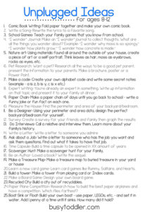 25 Activities for Kids ages 8-12 years old (made by teachers!)