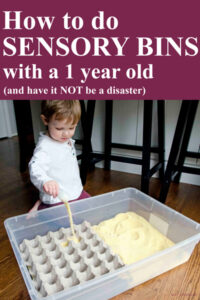 How To Set Up Your First Sensory Bin - Busy Toddler