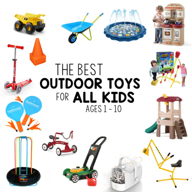 40+ Outdoor Toys for Kids (that you'll own for years) Busy Toddler
