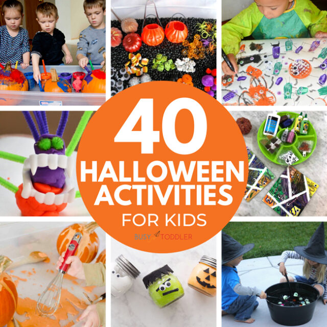 40+ Halloween Activities for Toddlers and Preschoolers