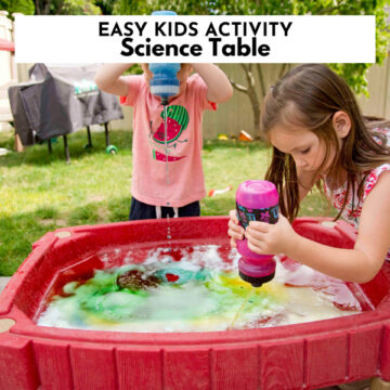 How to Make a Science Table