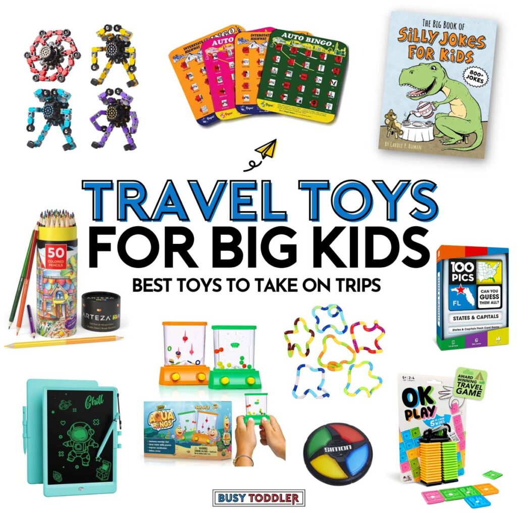 Magnetic Travel Toys For Toddler 5PCS, Airplane Travel Activities