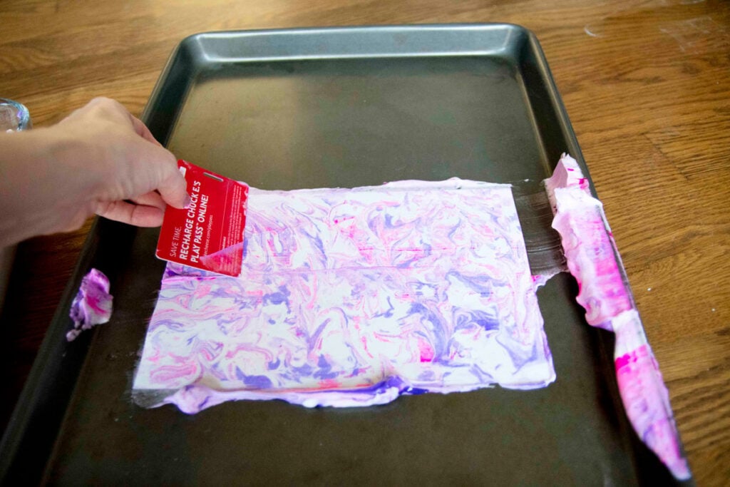 Shaving Cream Marbled Hearts Busy Toddler