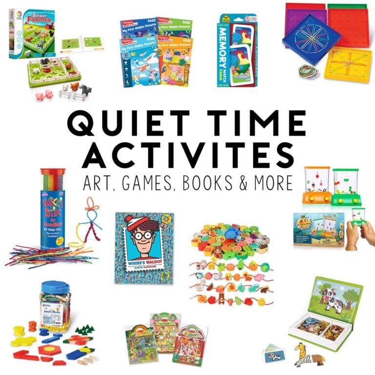 20+ Quiet Time Activities and Supplies Busy Toddler