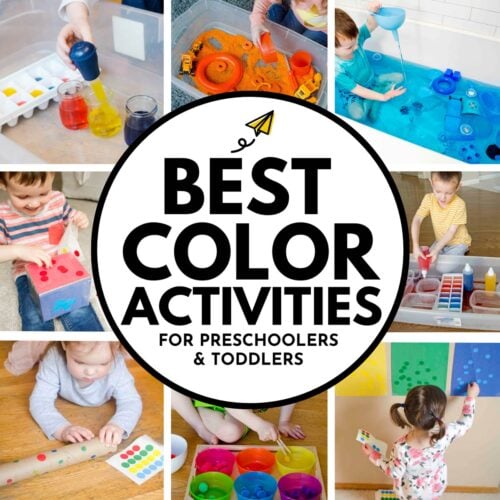 Color Activities for Preschoolers and Toddlers Busy Toddler