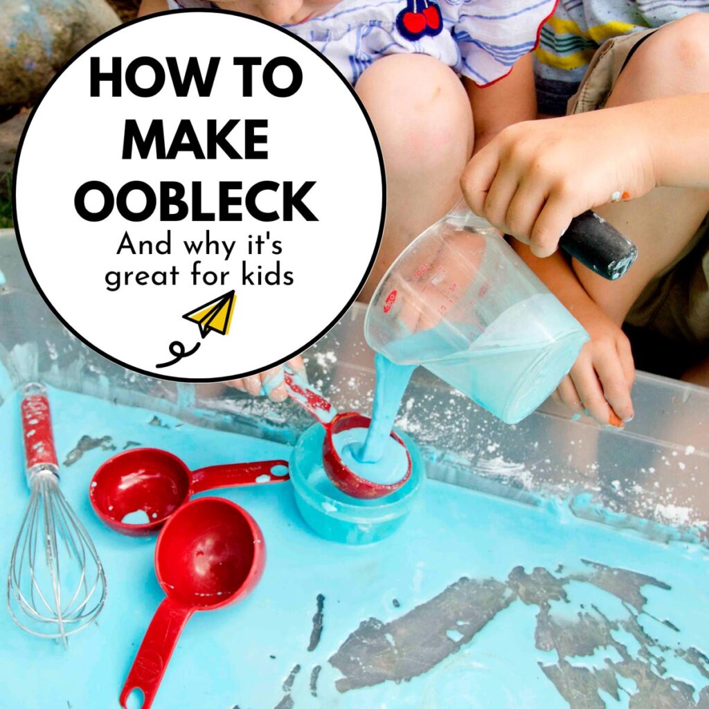 How to Make Oobleck - Busy Toddler