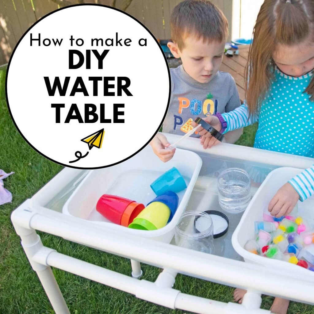 How to Make a DIY Water Table Busy Toddler