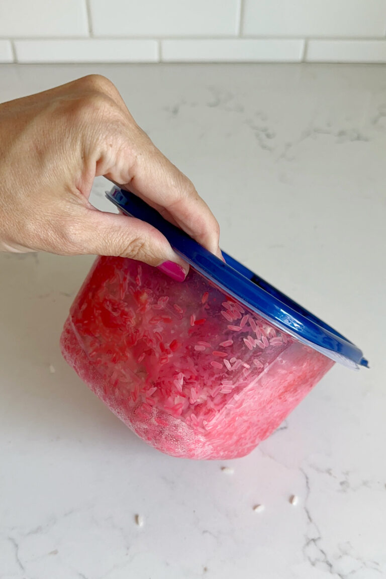 How to Dye Rice - Busy Toddler