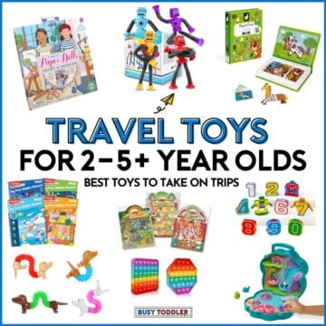 Travel Toys for Toddlers and Preschoolers